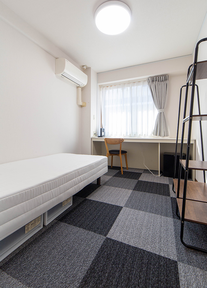 2階・3階のシェアハウス用の個室